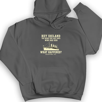Titanic What Happened Queenstown 1912 Hoodie