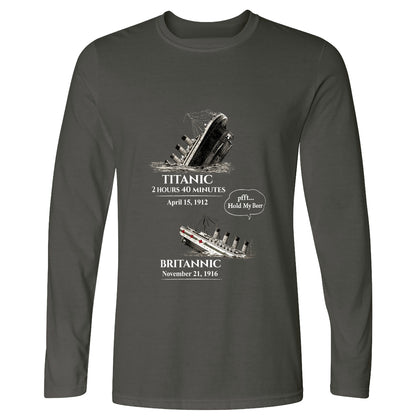 Titanic and Britannic Long Sleeve T-Shirt