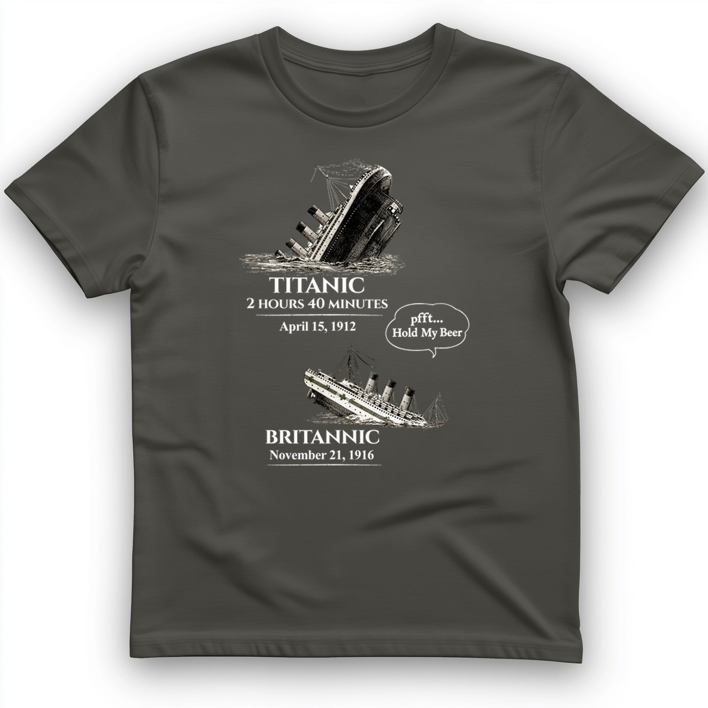 Titanic and Britannic T-Shirt