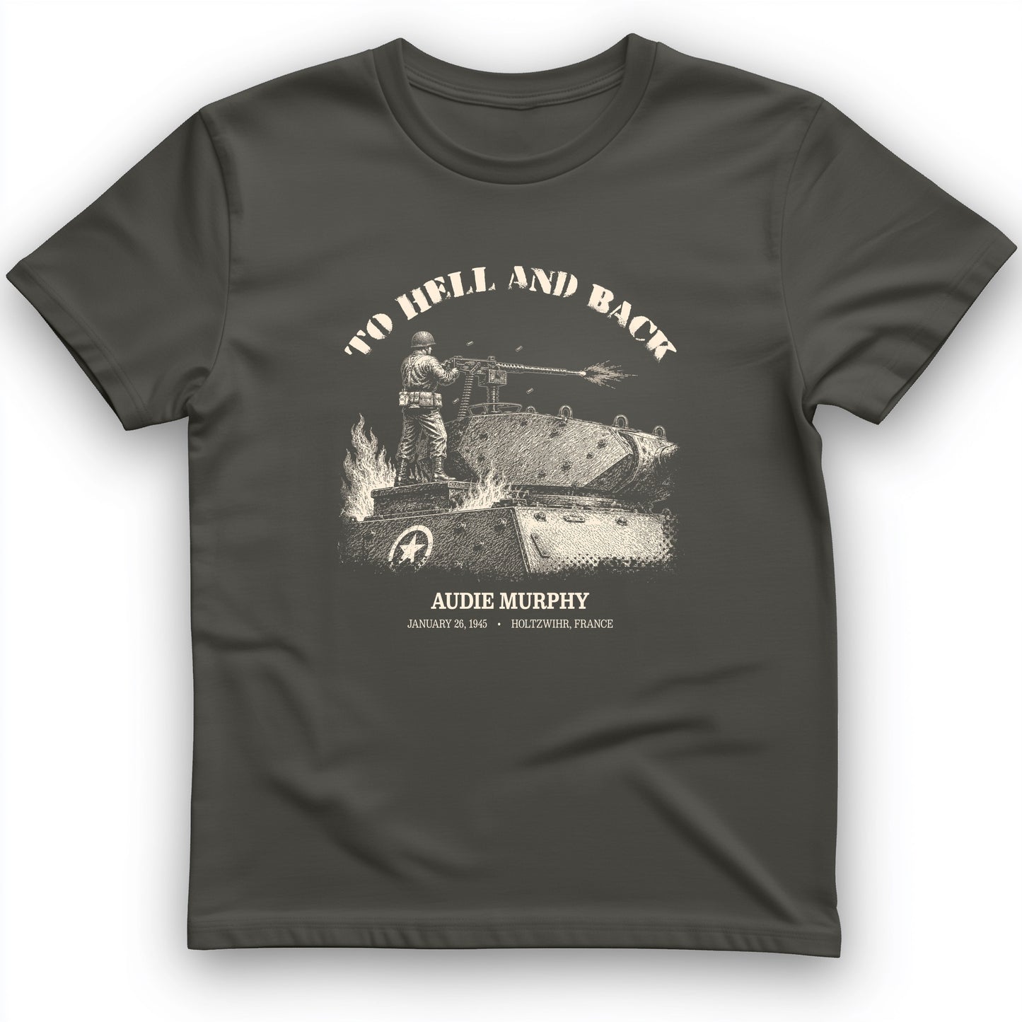 To Hell And Back - Audie Murphy T-Shirt