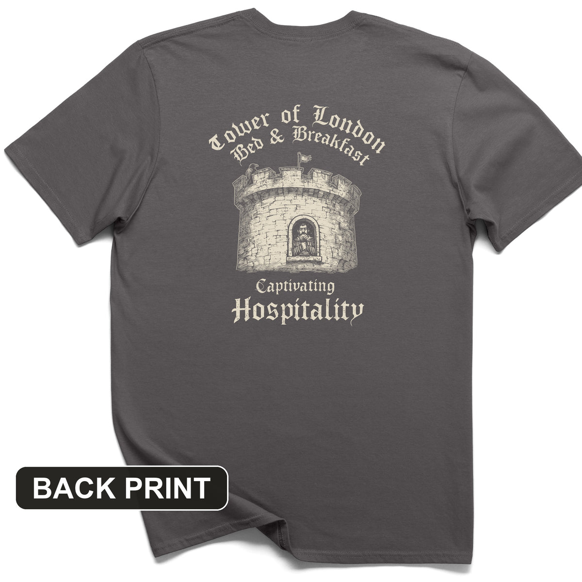 Tower of London Back Print T-Shirt