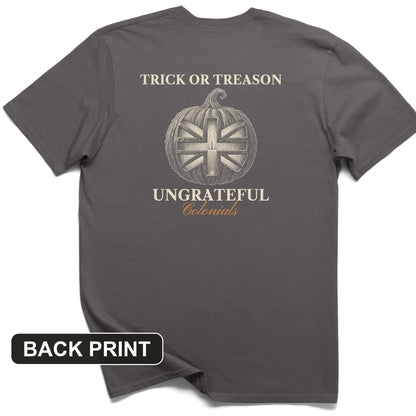 Trick Or Treason Back Print T-Shirt