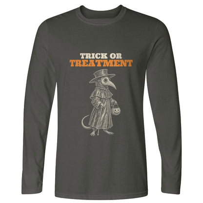 Trick Or Treatment Plague Rat Long Sleeve T-Shirt