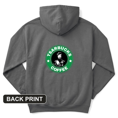 Tsarbucks Back Print Hoodie
