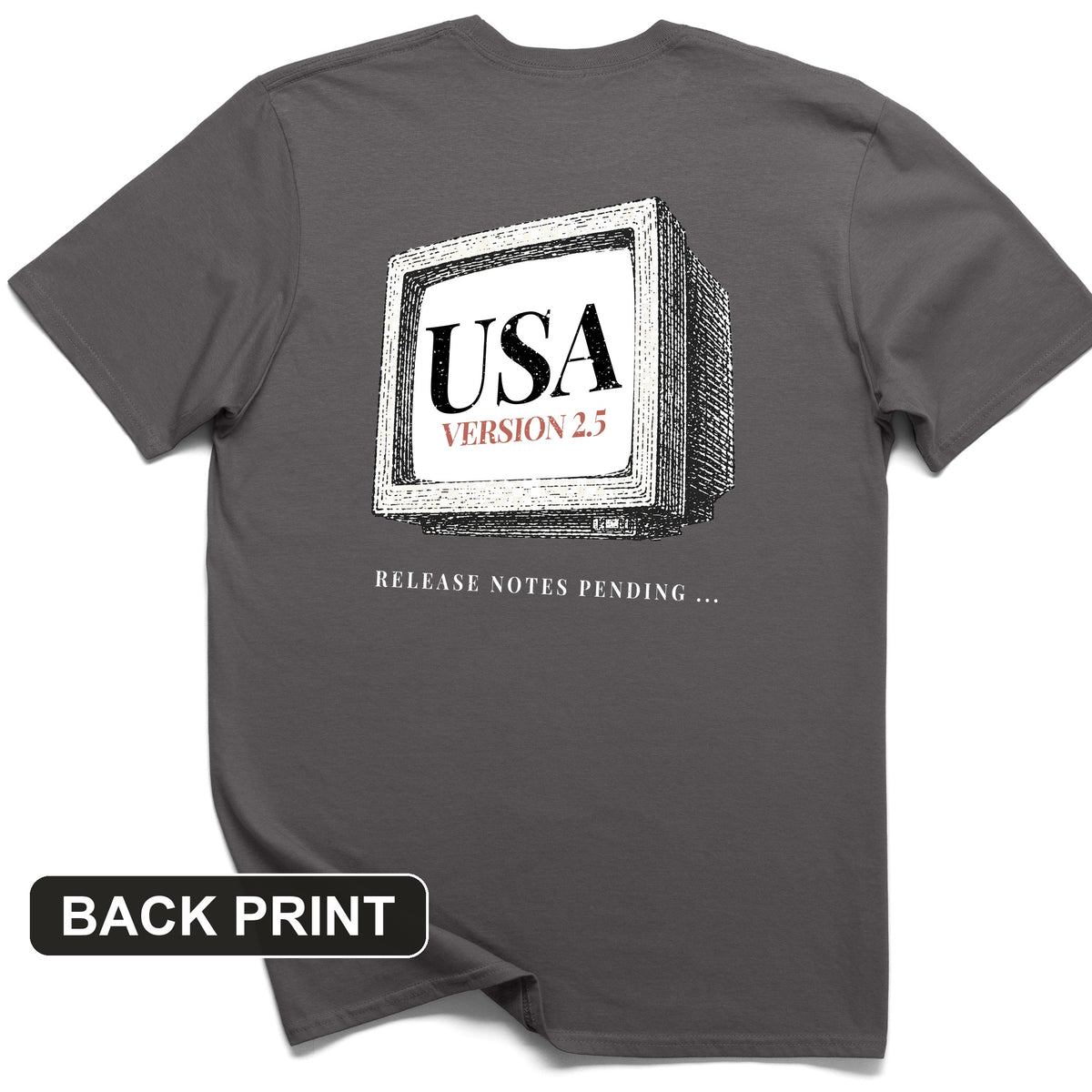 USA 2.5 Back Print T-Shirt
