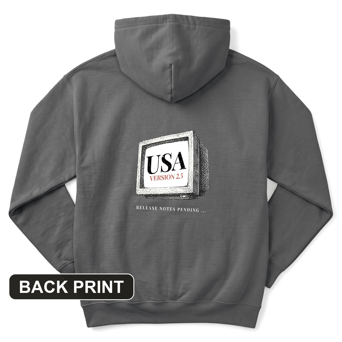 USA 2.5 Back Print Hoodie