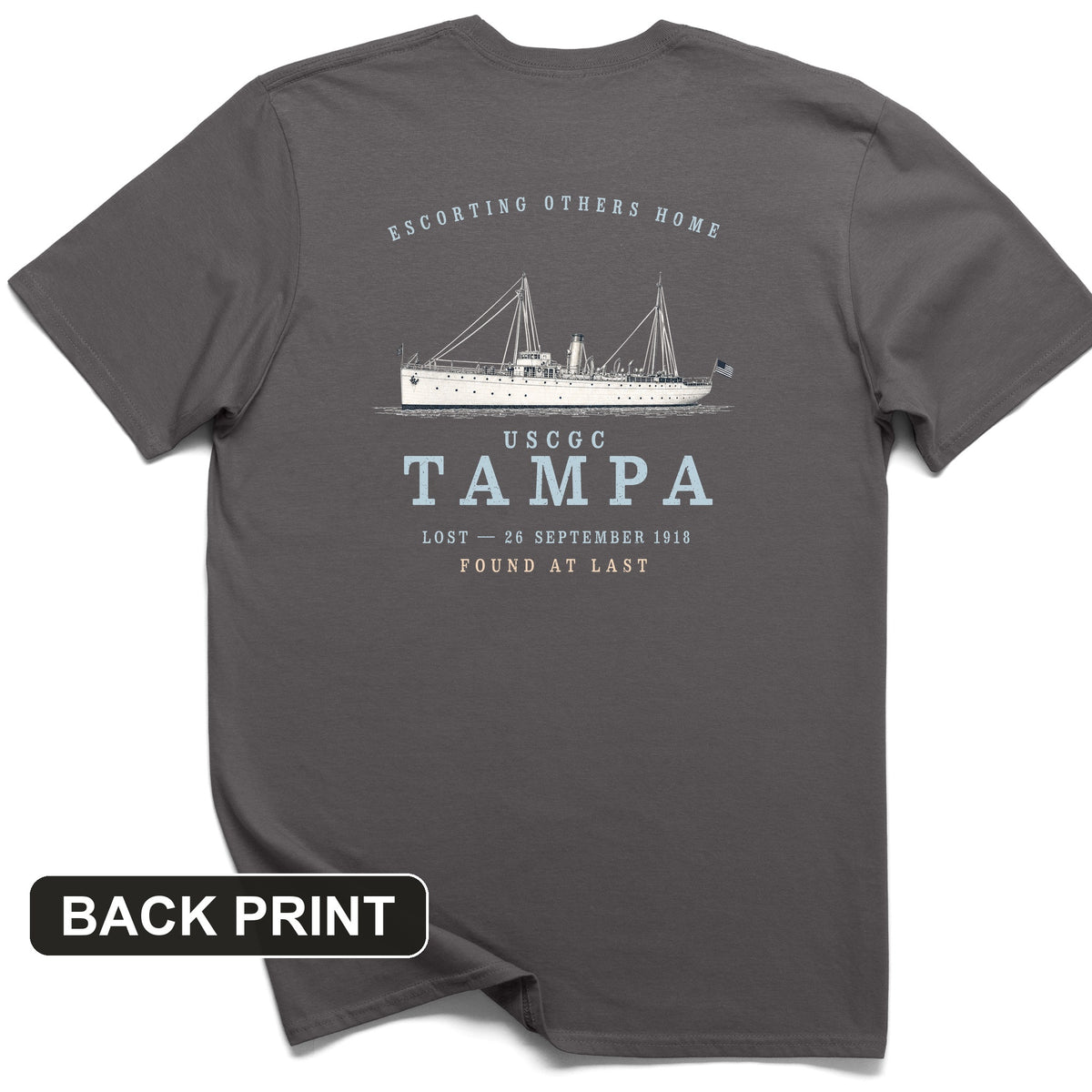 USCGC Tampa Back Print T-Shirt