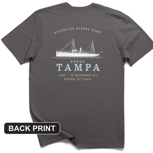 USCGC Tampa Back Print T-Shirt
