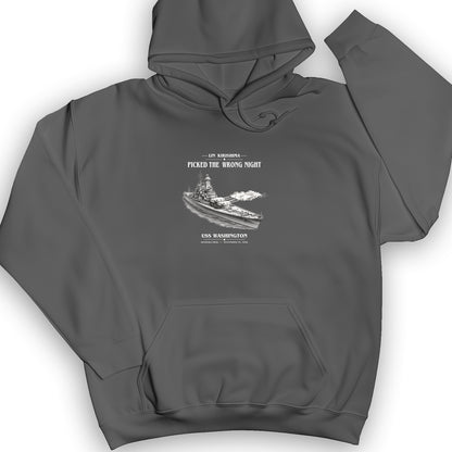 USS Washington at Guadalcanal Hoodie