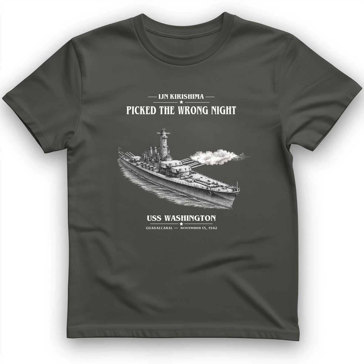 USS Washington at Guadalcanal T-Shirt