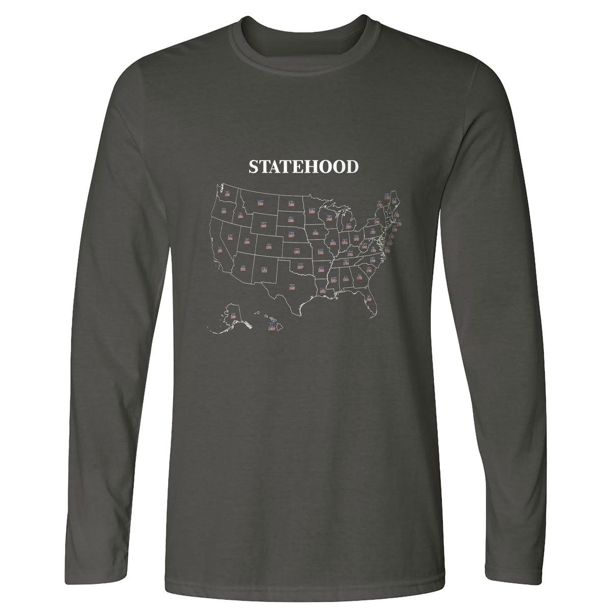 US Statehood Long Sleeve T-Shirt