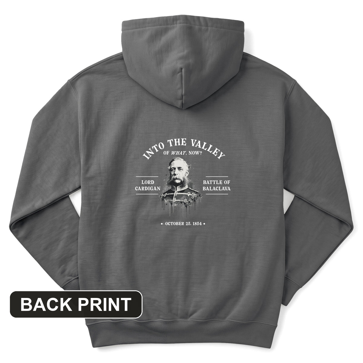 Valley Of What Now Back Print Hoodie