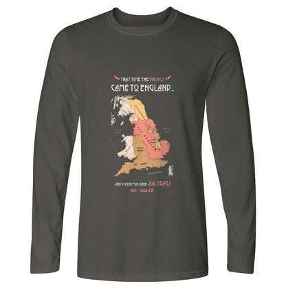 Vikings In England Long Sleeve T-Shirt