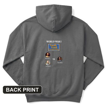 WW1 Family Feud Championship Back Print Hoodie