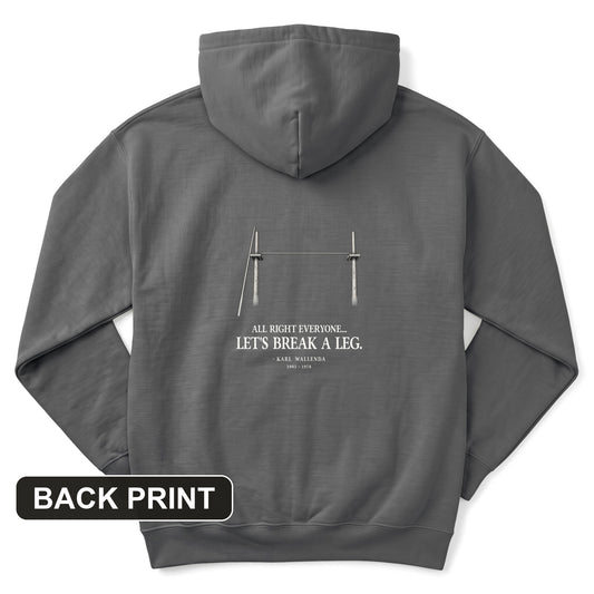 Wallendas Back Print Hoodie
