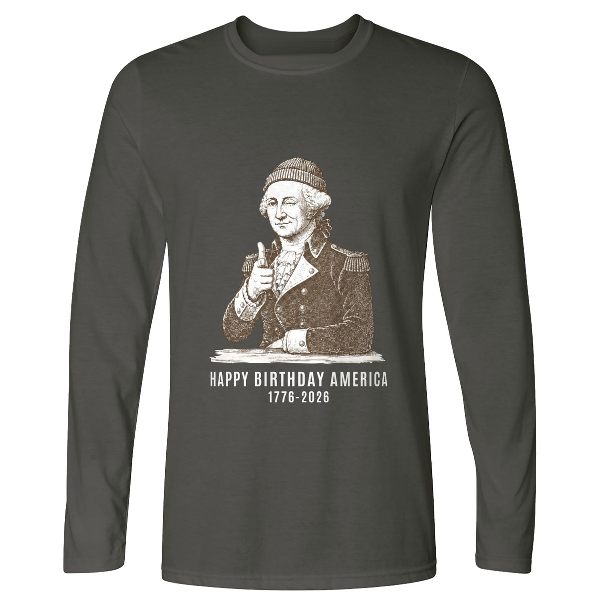 Washington Beanie Long Sleeve T-Shirt