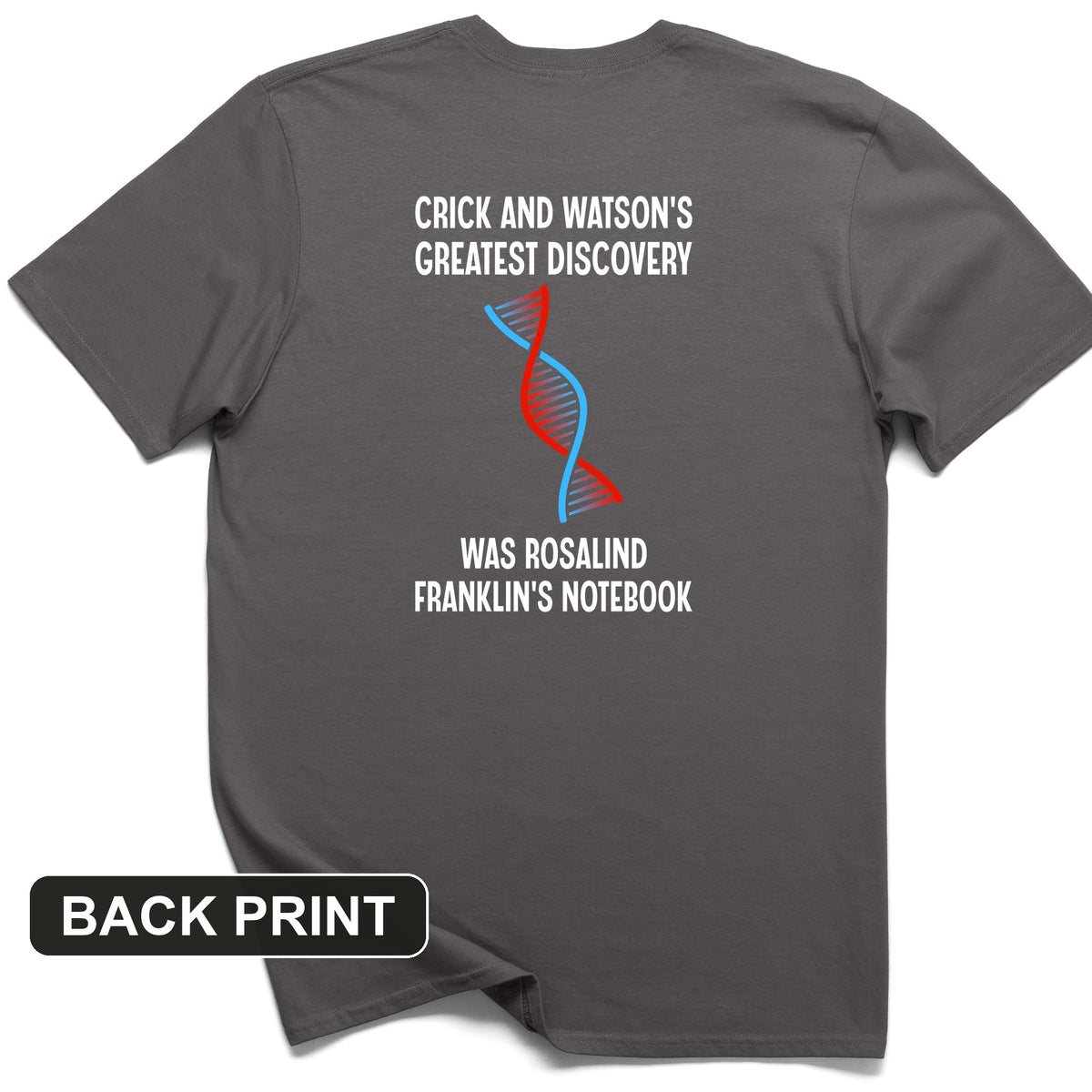 Watson and Crick Back Print T-Shirt