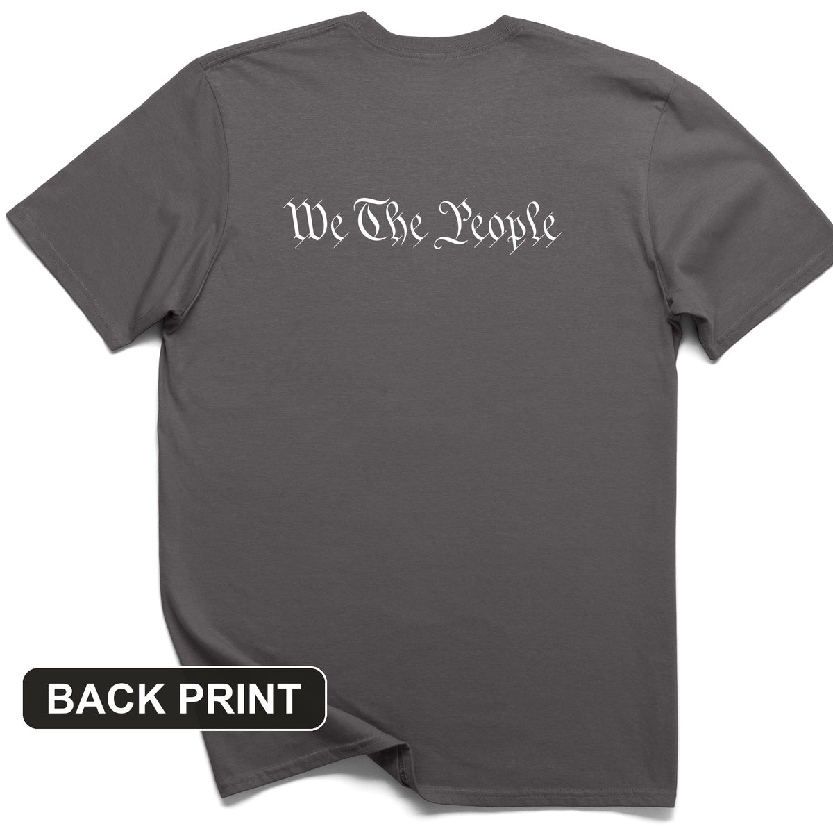 We the People Back Print T-Shirt