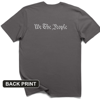 We the People Back Print T-Shirt
