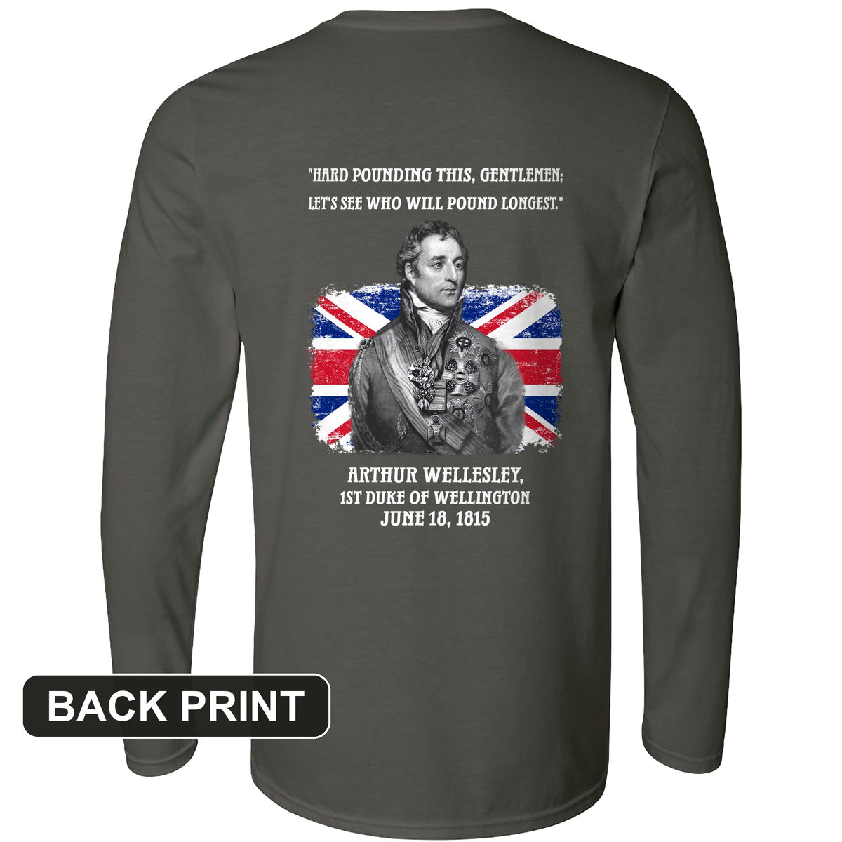 Wellington Back Print Long Sleeve T-Shirt