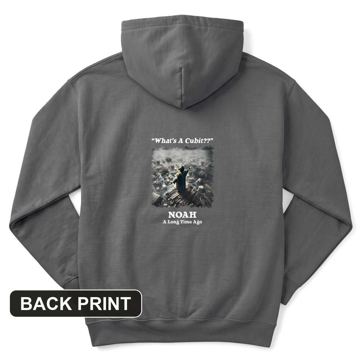 What's A Cubit Back Print Hoodie