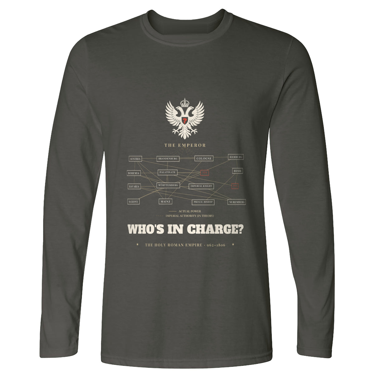 Whos In Charge Long Sleeve T-Shirt