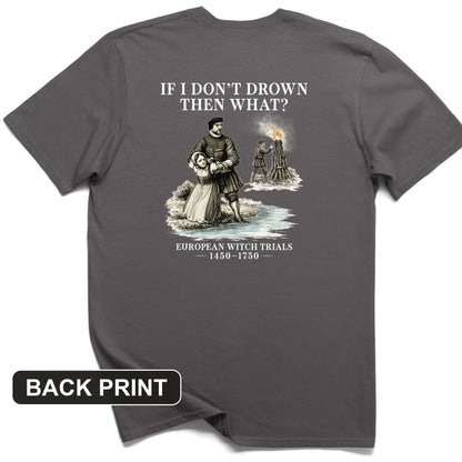 Witch Back Print T-Shirt