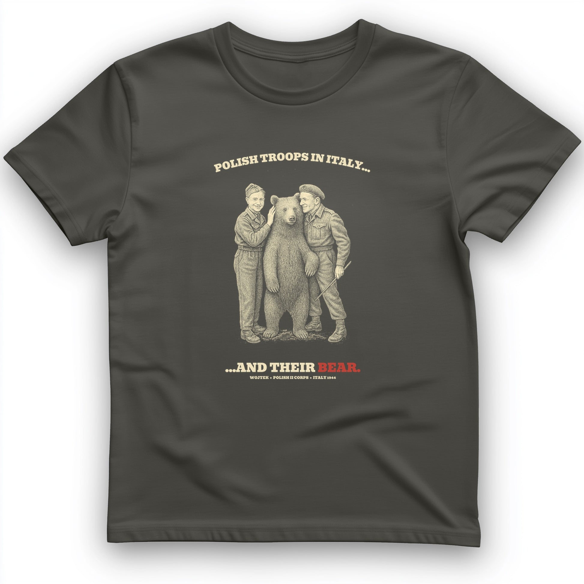 Wojtek Polish Troops Italy T-Shirt