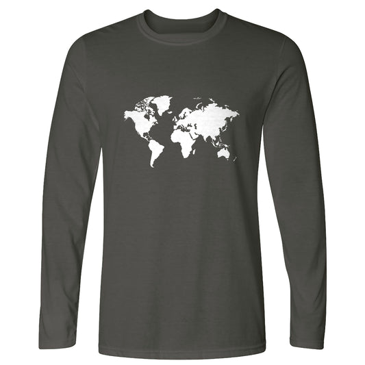 World Map Long Sleeve T-Shirt