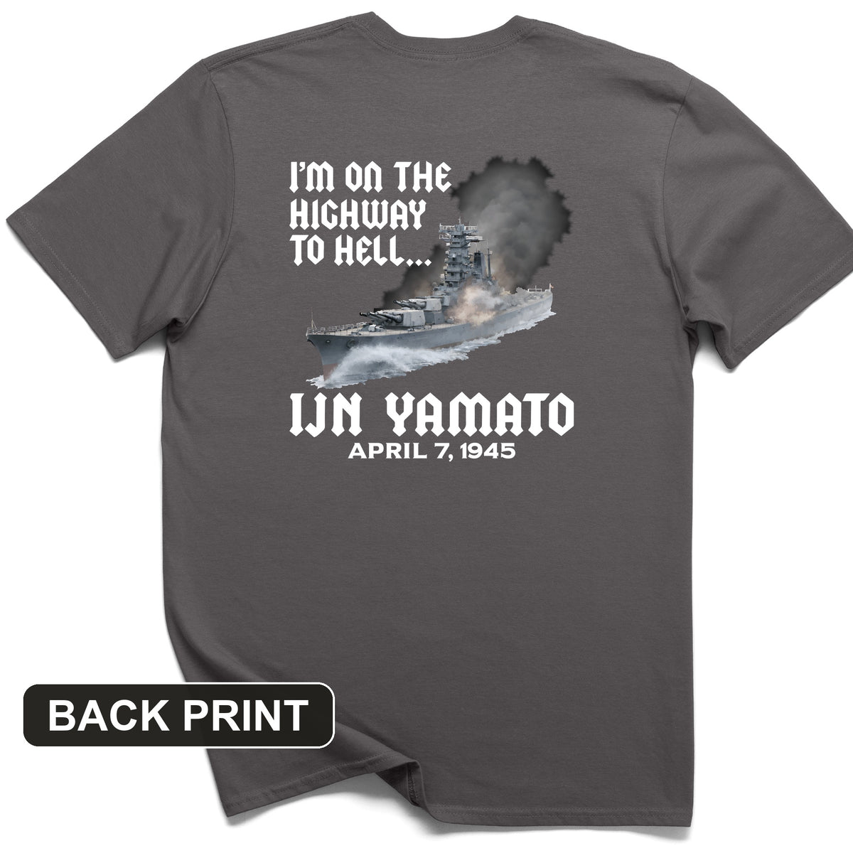 Yamato Back Print T-Shirt