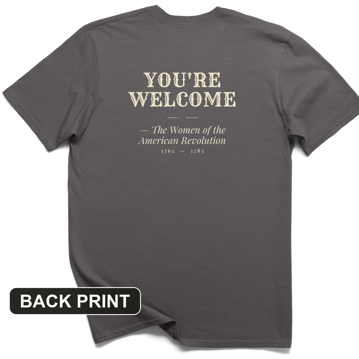 You're Welcome Back Print T-Shirt