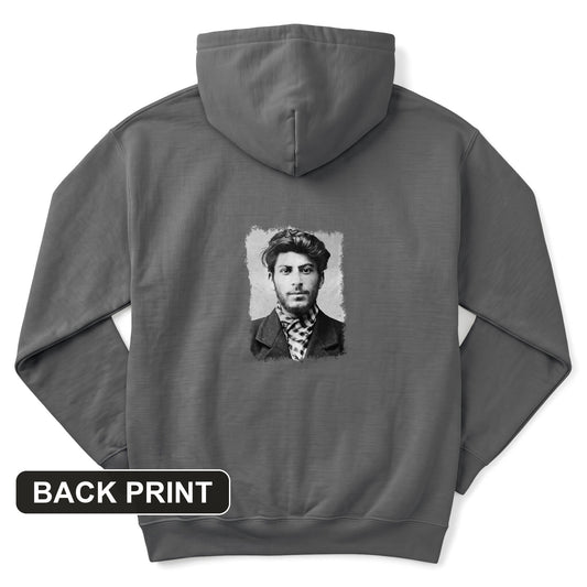 Young Stalin Back Print Hoodie
