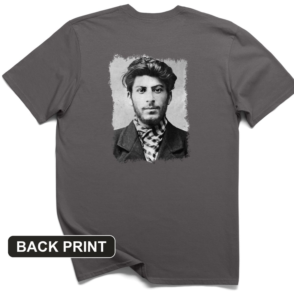 Young Stalin Back Print T-Shirt