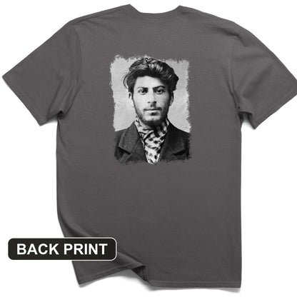 Young Stalin Back Print T-Shirt