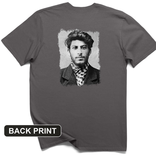 Young Stalin Back Print T-Shirt