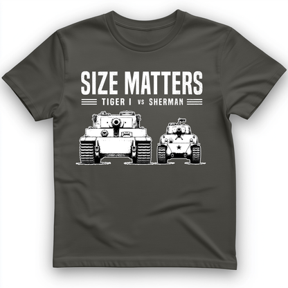 Tiger vs Sherman T-Shirt Charcoal / S