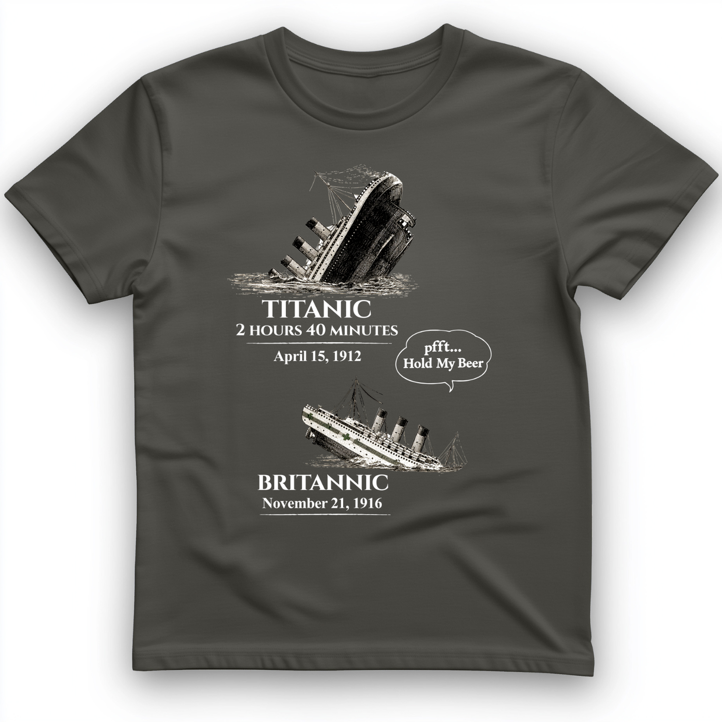 Titanic and Britannic T-Shirt