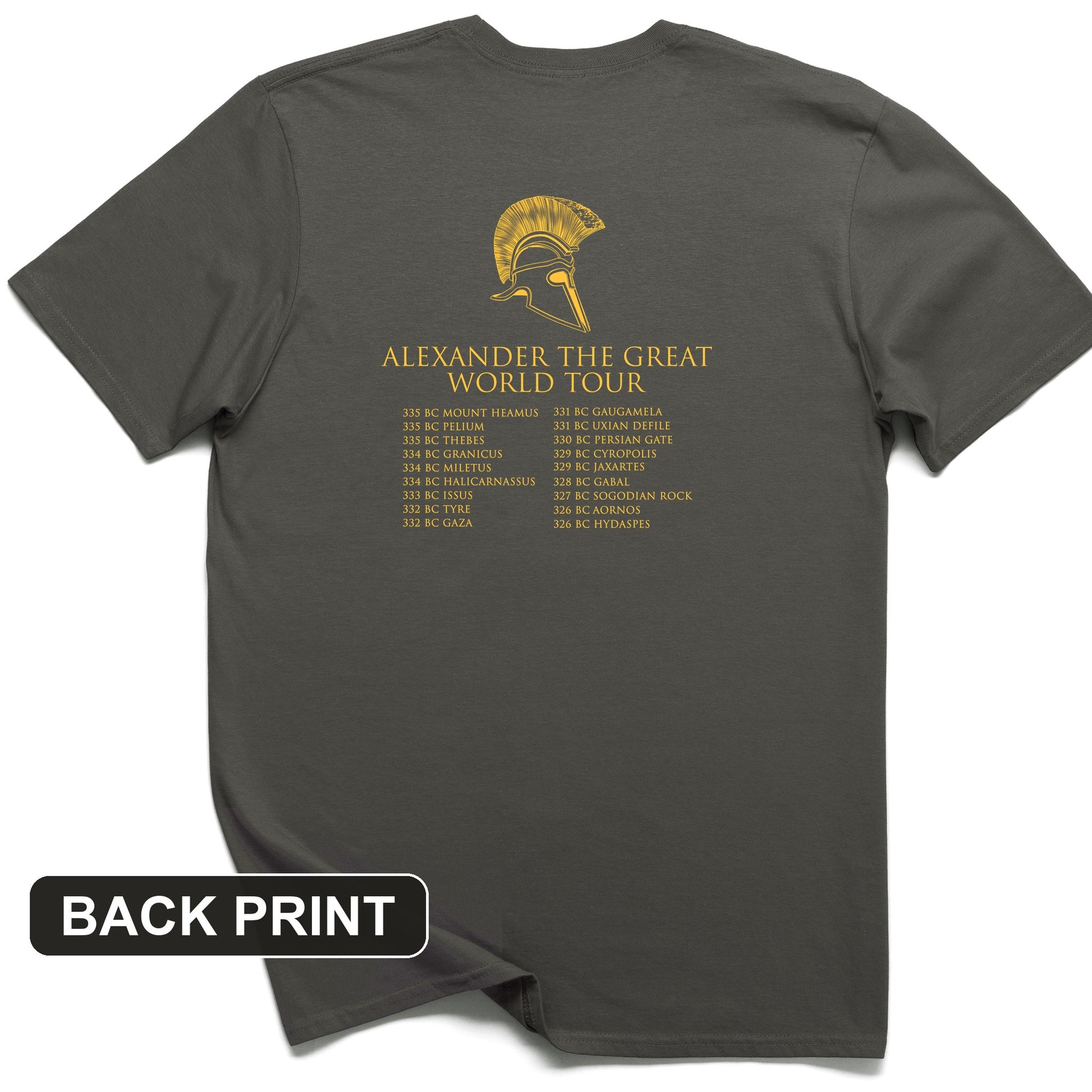 Alexander World Tour Back Print T-Shirt