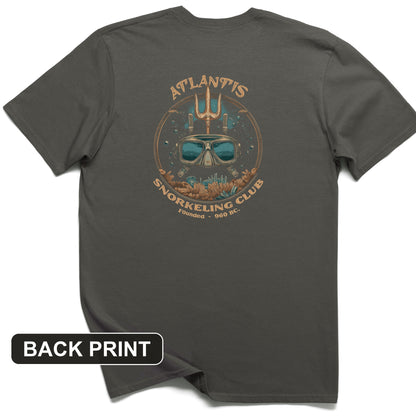 Atlantis Back Print T-Shirt
