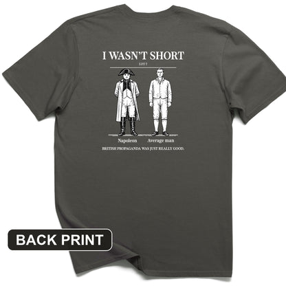 Average Height Back Print T-Shirt