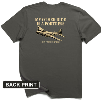 B-17 Back Print T-Shirt