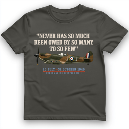 Spitfire T-Shirt Charcoal / S