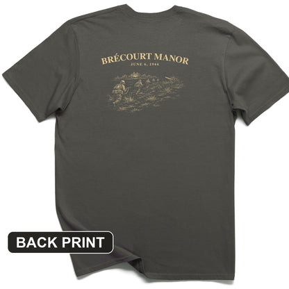 Brecourt Manor Back Print T-Shirt