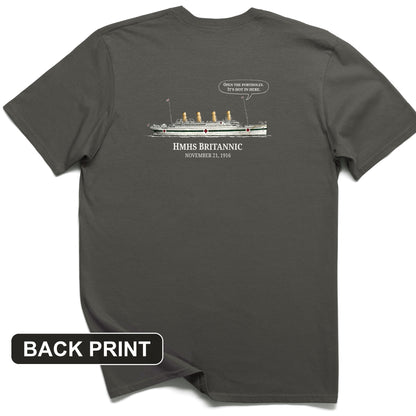 Britannic Back Print T-Shirt