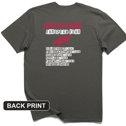 Bubonic Rats World Tour Back Print T-Shirt