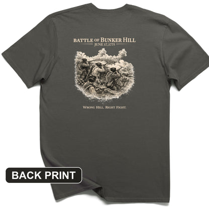 Bunker Hill Back Print T-Shirt