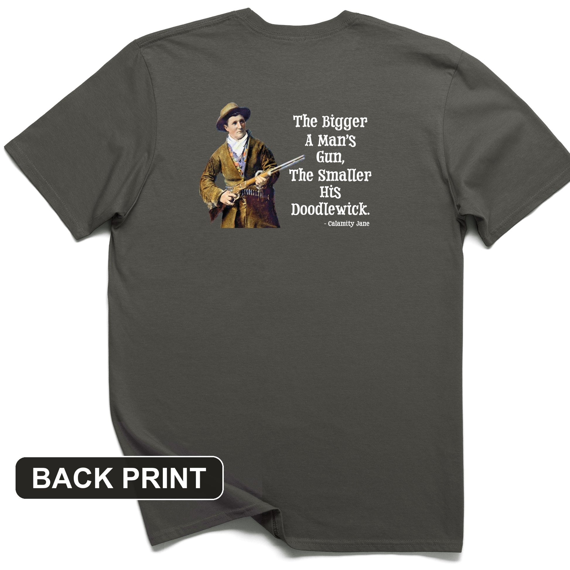 Calamity Jane Back Print T-Shirt