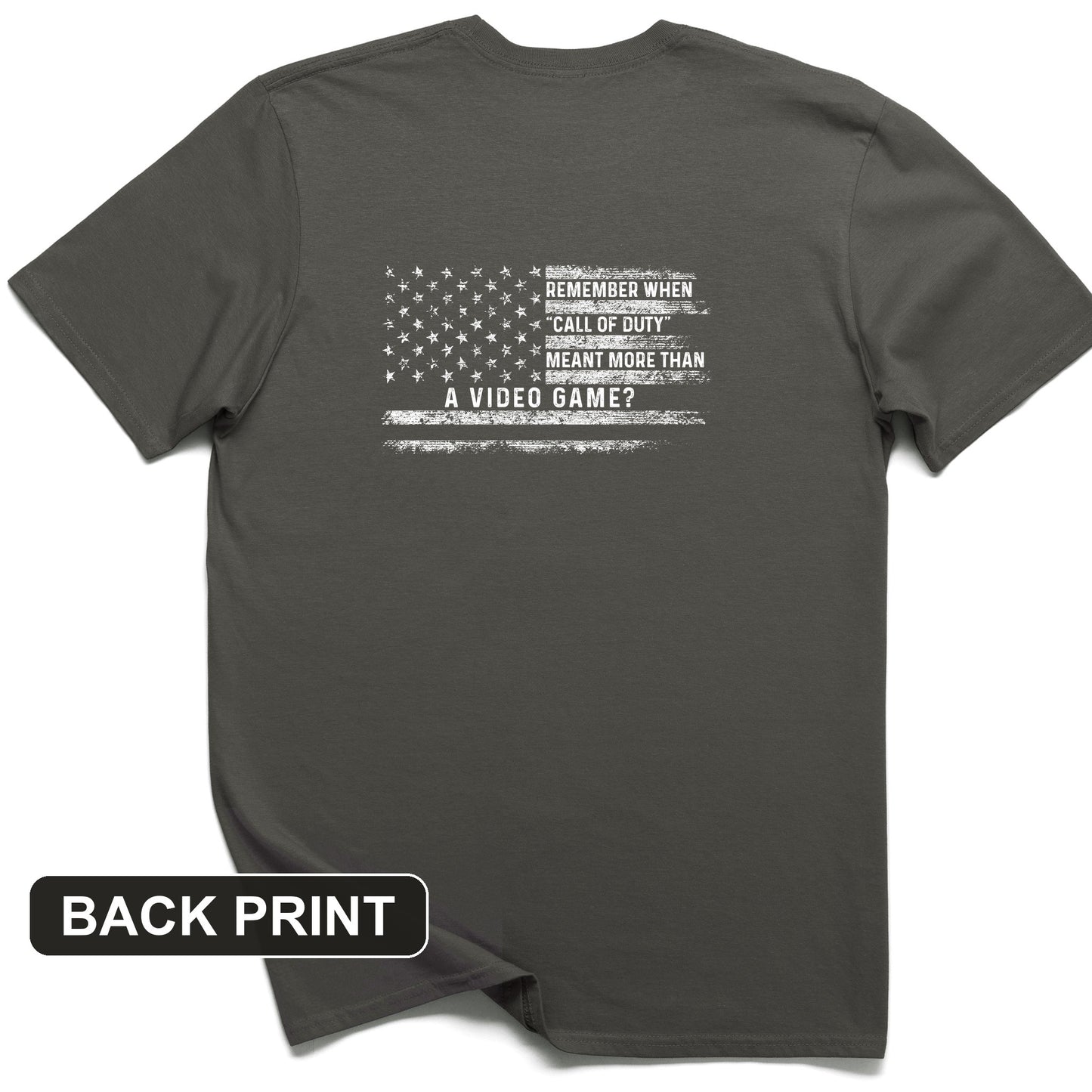Call of Duty Back Print T-Shirt