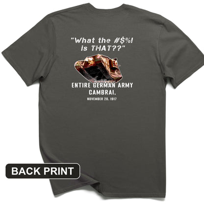 Cambrai 1917 Back Print T-Shirt