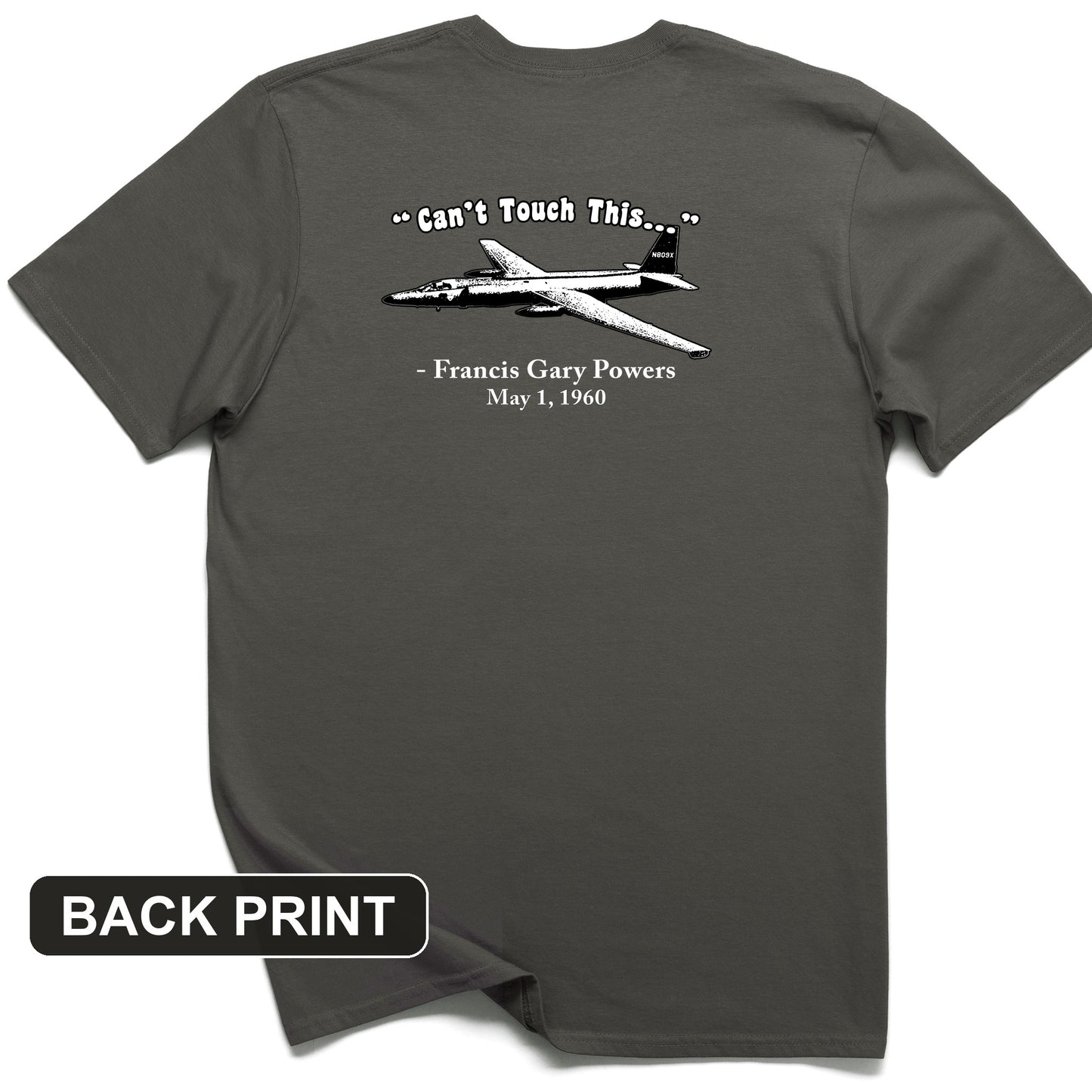 Can't Touch This Back Print T-Shirt